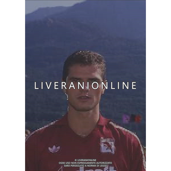 RETROSPETTIVA MASSIMO BRAMBATI CALCIATORE NELLA FOTO BRAMBATI MASSIMO CON LA MAGLIA DEL TORINO AG ALDO LIVERANI SAS