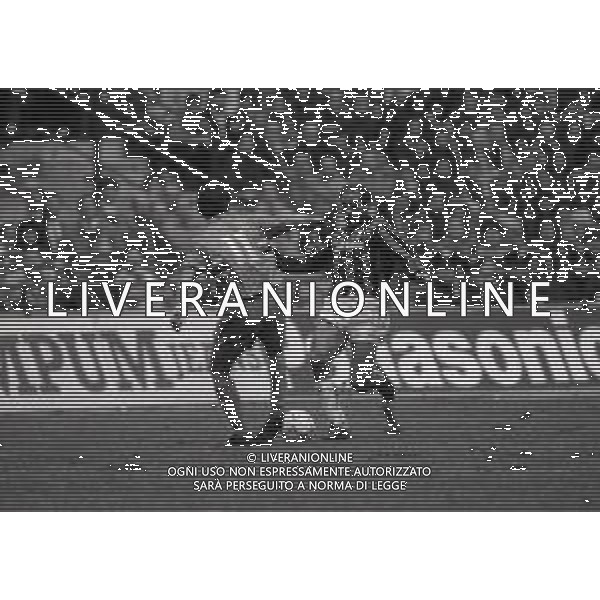 28-10-1990 MILANO-CAMPIONATO DI CALCIO SERIE A MILAN SAMPDORIA 0-1 NELLA FOTO GAUDENZI GIANLUCA AG ALDO LIVERANI SAS
