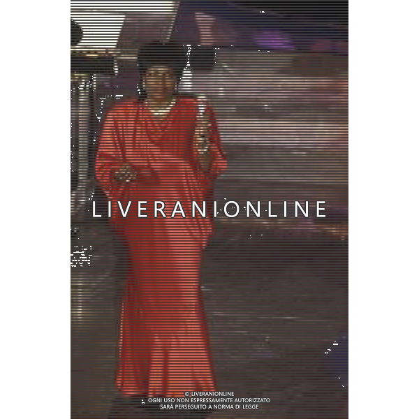 GLORIA GAYNOR, nome d\'arte di Gloria Fowles, Cantante Statunitense - RETROSPETTIVA nella foto nel 1991 a SanRemo © ARCHIVIO / AGENZIA ALDO LIVERANI SAS