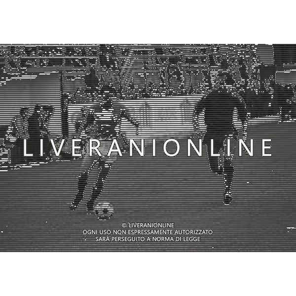 1970 -NAZIONALE ITALIANA CALCIO ALLENAMENTO NELLA FOTO GIUSEPPE SAVOLDI AG ALDO LIVERANI SAS
