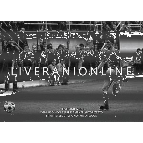 1970 -NAZIONALE ITALIANA CALCIO ALLENAMENTO NELLA FOTO MARCO TARDELLI AG ALDO LIVERANI SAS