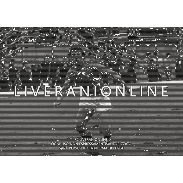1970 -NAZIONALE ITALIANA CALCIO ALLENAMENTO NELLA FOTO GIUSEPPE SAVOLDI AG ALDO LIVERANI SAS