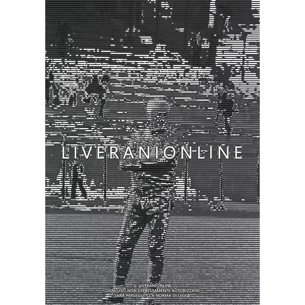 1973 GENOVA -ALLENAMENTO NAZIONALE ITALIANA DI CALCIO NELLA FOTO FERRUCCIO VALCAREGGI AG ALDO LIVERANI SAS