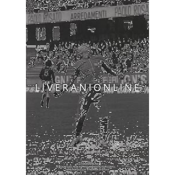 1973 GENOVA -ALLENAMENTO NAZIONALE ITALIANA DI CALCIO NELLA FOTO FERRUCCIO VALCAREGGI AG ALDO LIVERANI SAS