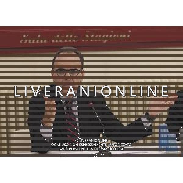IMOLA 30 10 2018 SALA DELLE STAGIONI CONVEGNO ECONOMIA ED IMPRESA CON STEFANO PARISI SEGRETARIO NAZIONALE ENERGIA PER L\'ITALIA NELLA FOTO STEFANO PARISI FOTO GIANNI SANNA-AG ALDO LIVERANI SAS