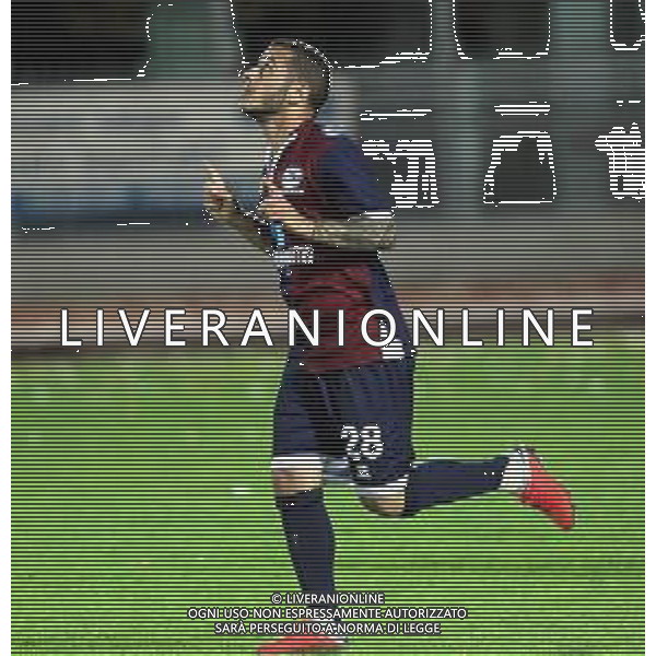 IMOLA 31 10 2018 COPPA ITALIA SERIE C IMOLESE-LUCCHESE 2-1 NELLA FOTO GIUSEPPE GIOVINCO DOPO SECONDO GOL FOTO GIANNI SANNA-AG ALDO LIVERANI SAS