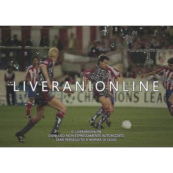 19-03-1997 MADRID -CHAMPIONA LEAGUE ATLETICO MADRID AJAX 2-3 NELLA FOTO JARI LITMANEN AG ALDO LIVERANI SAS