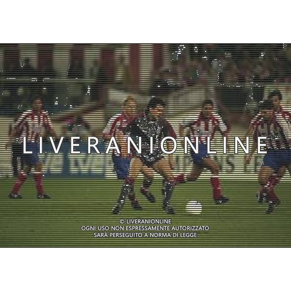 19-03-1997 MADRID -CHAMPIONA LEAGUE ATLETICO MADRID AJAX 2-3 NELLA FOTO JARI LITMANEN AG ALDO LIVERANI SAS