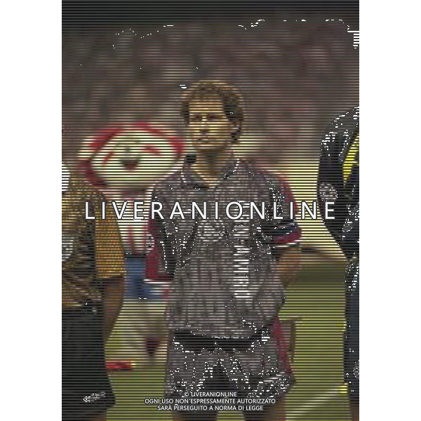 19-03-1997 MADRID -CHAMPIONA LEAGUE ATLETICO MADRID AJAX 2-3 NELLA FOTO DANNY BLIND AG ALDO LIVERANI SAS