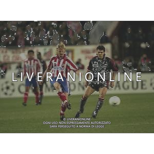 19-03-1997 MADRID -CHAMPIONA LEAGUE ATLETICO MADRID AJAX 2-3 NELLA FOTO Radek Bejbl AG ALDO LIVERANI SAS