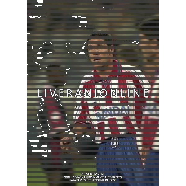 19-03-1997 MADRID -CHAMPIONA LEAGUE ATLETICO MADRID AJAX 2-3 NELLA FOTO DIEGO SIMEONE AG ALDO LIVERANI SAS