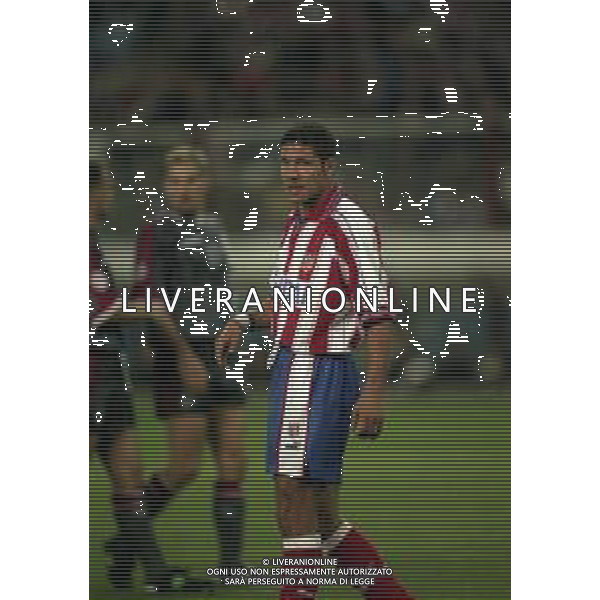 19-03-1997 MADRID -CHAMPIONA LEAGUE ATLETICO MADRID AJAX 2-3 NELLA FOTO DIEGO SIMEONE AG ALDO LIVERANI SAS