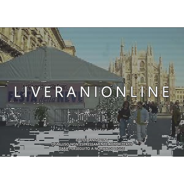 1996 MILANO FESTA DELLA NEVE ORGANIZZATA DALLA GAZZETTA DELLO SPORT NELLA FOTO STAND GAZZETTA DELLO SPORT FESTA DELLA NEVE AG ALDO LIVERANI SAS