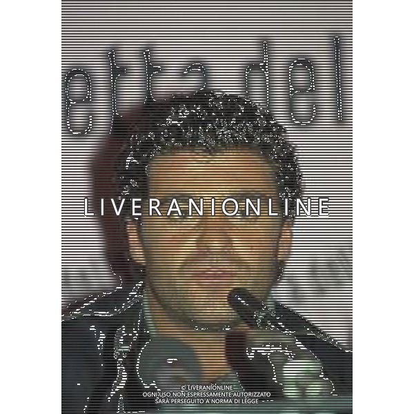 1996 MILANO FESTA DELLA NEVE ORGANIZZATA DALLA GAZZETTA DELLO SPORT NELLA FOTO ALBERTO TOMBA AG ALDO LIVERANI SAS