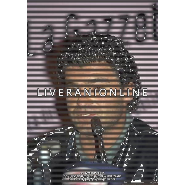 1996 MILANO FESTA DELLA NEVE ORGANIZZATA DALLA GAZZETTA DELLO SPORT NELLA FOTO ALBERTO TOMBA AG ALDO LIVERANI SAS