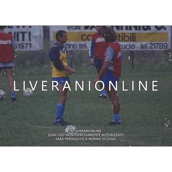RETROSPETTIVA ALBERTO BIGON CALCIATORE E ALLENATORE NELLA FOTO ALBERTO BIGON ALLENATORE NAPOLI AG ALDO LIVERANI SAS