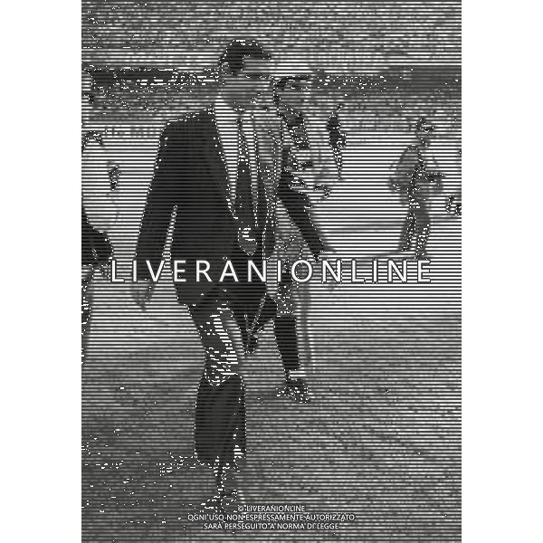 RETROSPETTIVA ALBERTO BIGON CALCIATORE E ALLENATORE NELLA FOTO ALBERTO BIGON ALLENATORE NAPOLI AG ALDO LIVERANI SAS