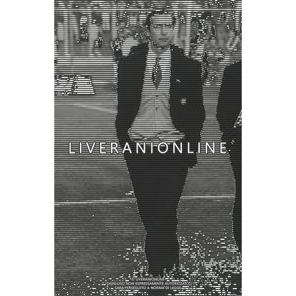 RETROSPETTIVA ALBERTO BIGON CALCIATORE E ALLENATORE NELLA FOTO ALBERTO BIGON ALLENATORE NAPOLI CALCIO AG ALDO LIVERANI SAS