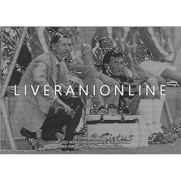 RETROSPETTIVA ALBERTO BIGON CALCIATORE E ALLENATORE NELLA FOTO ALBERTO BIGON ALLENATORE NAPOLI AG ALDO LIVERANI SAS