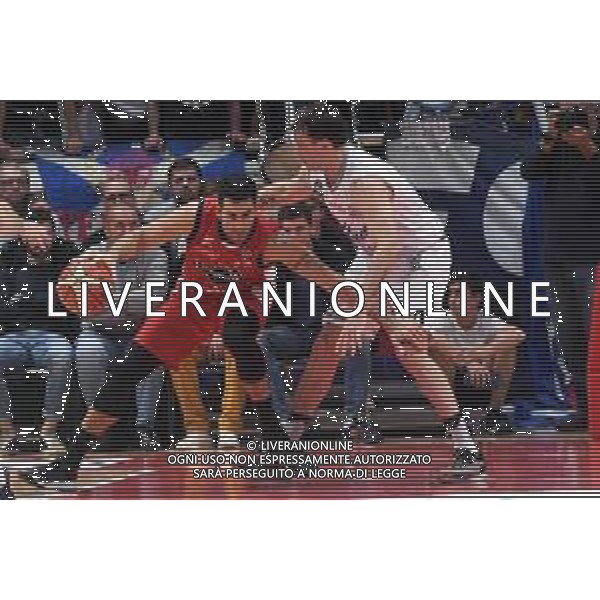 FORTITUDO BOLOGNA - POMPEA MANTOVA, Campionato Basket Serie A2 - 03.11.2018 NELLA FOTO Guido Rosselli e Mario Jose\' Ghersetti ©OPTIMAFOTO / AGENZIA ALDO LIVERANI SAS
