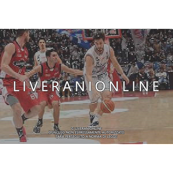 FORTITUDO BOLOGNA - POMPEA MANTOVA, Campionato Basket Serie A2 - 03.11.2018 NELLA FOTO Matteo Fantinelli e Lorenzo Maspero ©OPTIMAFOTO / AGENZIA ALDO LIVERANI SAS