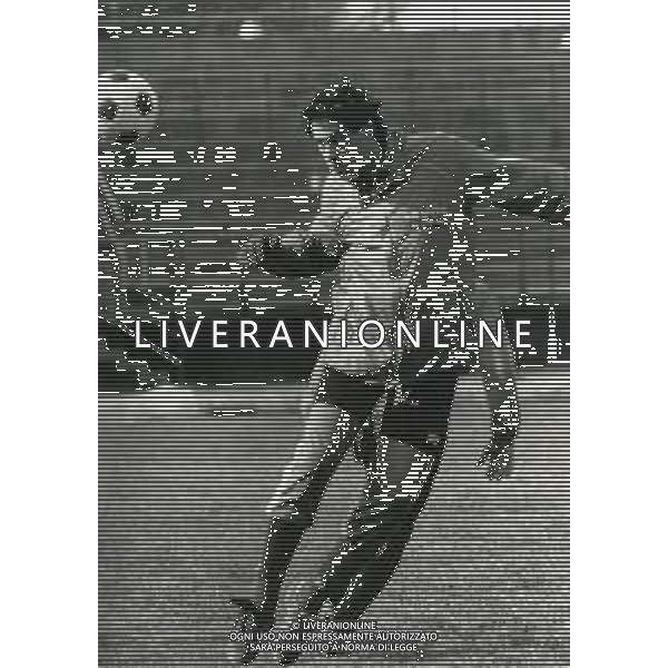 RETROSPETTIVA EVAIR CALCIATORE NELLA FOTO EVAIR AG ALDO LIVERANI SAS