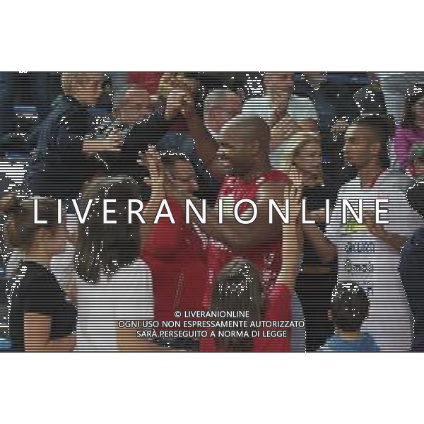 IMOLA 4 NOVEMBRE 2018 LE NATURELLE BASKET BONDI FERRARA NELLA FOTO SALUTO DEL PUBBLICO A RAYMOND FOTO GIANNI SANNA-AG ALDO LIVERANI SAS
