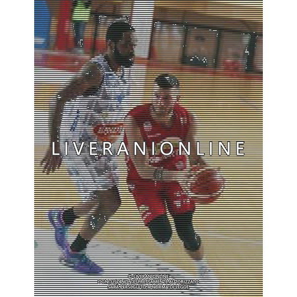 IMOLA 4 NOVEMBRE 2018 BASKET NATURELLE IMOLA BONDI FERRARA NELLA FOTO MATTIA MAGRINI NATURELLE IMOLA FOTO GIANNI SANNA-AG ALDO LIVERANI SAS