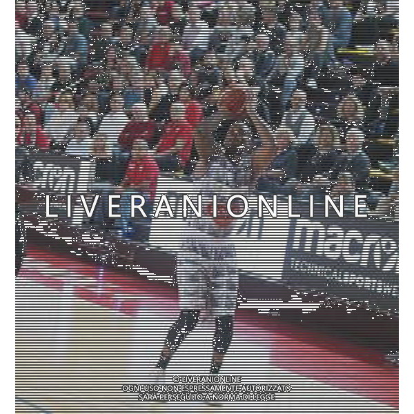 IMOLA 4 NOVEMBRE 2018 BASKET NATURELLE IMOLA BONDI FERRARA NELLA FOTO MIKE HALL BONDI FERRARA FOTO GIANNI SANNA-AG ALDO LIVERANI SAS