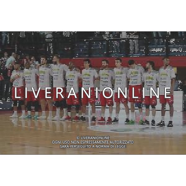 IMOLA 4 NOVEMBRE 2018 BASKET NATURELLE IMOLA BONDI FERRARA NELLA FOTO SQUADRA NATURELLE IMOLA FOTO GIANNI SANNA-AG ALDO LIVERANI SAS