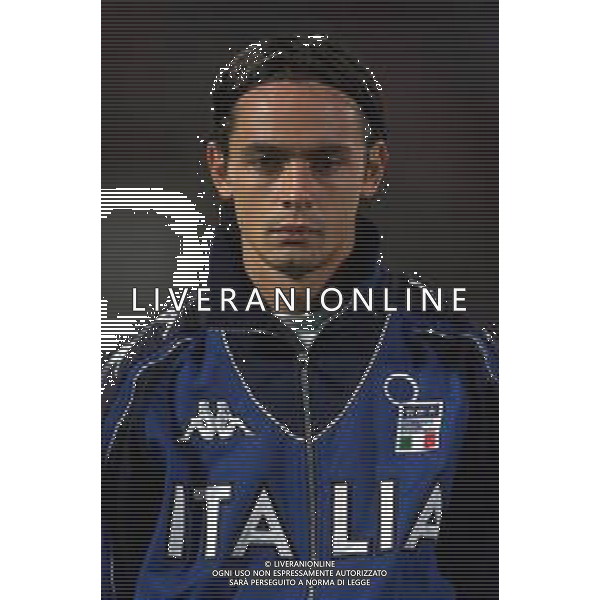 03-09-2000 QUALIFICAZIONI AI MONDIALI- BUDAPEST NEPSTADION UNGHERIA ITALIA 2-2 NELLA FOTO FILIPPO INZAGHI AG ALDO LIVERANI SAS