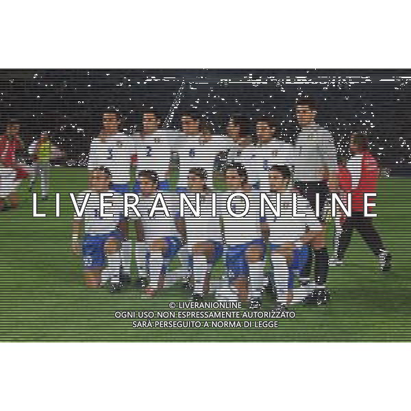 03-09-2000 QUALIFICAZIONI AI MONDIALI- BUDAPEST NEPSTADION UNGHERIA ITALIA 2-2 NELLA FOTO FORMAZIONE ITALIA DA SIN. I PIEDI PAOLO MALDINI-MARK IULIANO-ALESSANDRO NESTA-FILIPPO INZAGHI-STEFANO FIORE-FRANCESCO TOLDO SED DA SIN.FRANCESCO TOTTI-ALESSANDRO DEL PIERO-FABIO CANNAVARO-DEMETRO ALBERTINI E GIANLUCA ZAMBROTTA AG ALDO LIVERANI SAS