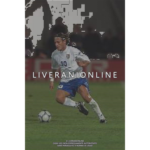 03-09-2000 QUALIFICAZIONI AI MONDIALI- BUDAPEST NEPSTADION UNGHERIA ITALIA 2-2 NELLA FOTO FRANCESCO TOTTI AG ALDO LIVERANI SAS