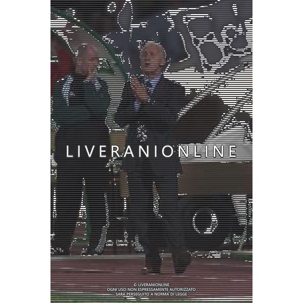 03-09-2000 QUALIFICAZIONI AI MONDIALI- BUDAPEST NEPSTADION UNGHERIA ITALIA 2-2 NELLA FOTO GIOVANNI TRAPATTONI ALLENATORE NAZIONALE ITALIANA AG ALDO LIVERANI SAS