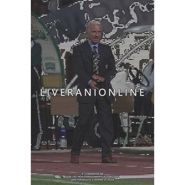 03-09-2000 QUALIFICAZIONI AI MONDIALI- BUDAPEST NEPSTADION UNGHERIA ITALIA 2-2 NELLA FOTO GIOVANNI TRAPATTONI ALLENATORE NAZIONALE ITALIANA AG ALDO LIVERANI SAS