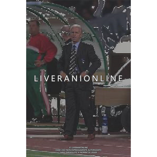 03-09-2000 QUALIFICAZIONI AI MONDIALI- BUDAPEST NEPSTADION UNGHERIA ITALIA 2-2 NELLA FOTO GIOVANNI TRAPATTONI ALLENATORE NAZIONALE ITALIANA AG ALDO LIVERANI SAS