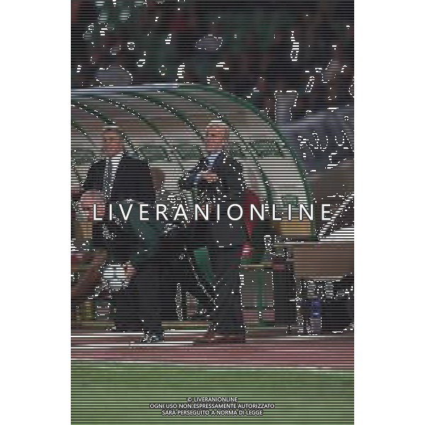 03-09-2000 QUALIFICAZIONI AI MONDIALI- BUDAPEST NEPSTADION UNGHERIA ITALIA 2-2 NELLA FOTO GIOVANNI TRAPATTONI ALLENATORE NAZIONALE ITALIANA AG ALDO LIVERANI SAS