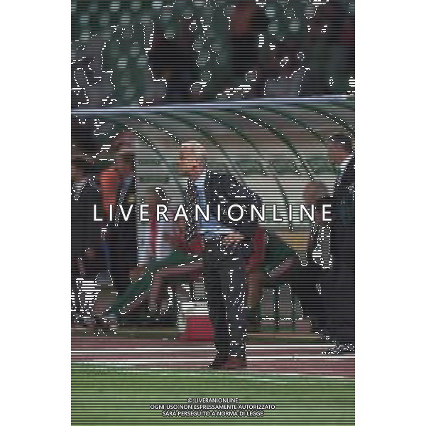 03-09-2000 QUALIFICAZIONI AI MONDIALI- BUDAPEST NEPSTADION UNGHERIA ITALIA 2-2 NELLA FOTO GIOVANNI TRAPATTONI ALLENATORE NAZIONALE ITALIANA AG ALDO LIVERANI SAS