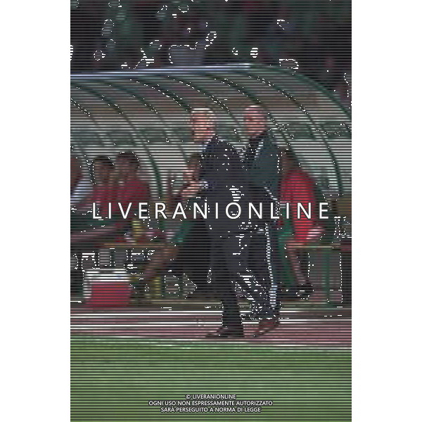 03-09-2000 QUALIFICAZIONI AI MONDIALI- BUDAPEST NEPSTADION UNGHERIA ITALIA 2-2 NELLA FOTO GIOVANNI TRAPATTONI ALLENATORE NAZIONALE ITALIANA AG ALDO LIVERANI SAS