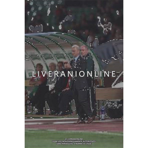 03-09-2000 QUALIFICAZIONI AI MONDIALI- BUDAPEST NEPSTADION UNGHERIA ITALIA 2-2 NELLA FOTO GIOVANNI TRAPATTONI ALLENATORE NAZIONALE ITALIANA AG ALDO LIVERANI SAS