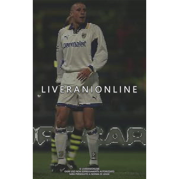 22-10-1997 -PARMA CHAMPIONS LEAGUE PARMA BORUSSIA DORTMUND 1-0 NELLA FOTO HERNAN CRESPO AG ALDO LIVERANI SAS