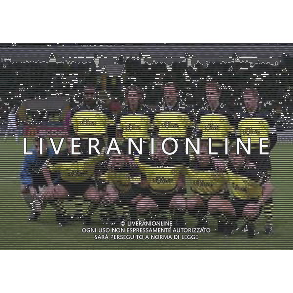 22-10-1997 -PARMA CHAMPIONS LEAGUE PARMA BORUSSIA DORTMUND 1-0 NELLA FOTO FORMAZIONE DEL BORUSSIA DORTMUND AG ALDO LIVERANI SAS