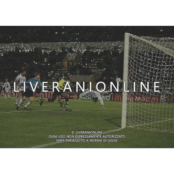 22-10-1997 -PARMA CHAMPIONS LEAGUE PARMA BORUSSIA DORTMUND 1-0 NELLA FOTO GOAL HERNAN CRESPO AG ALDO LIVERANI SAS