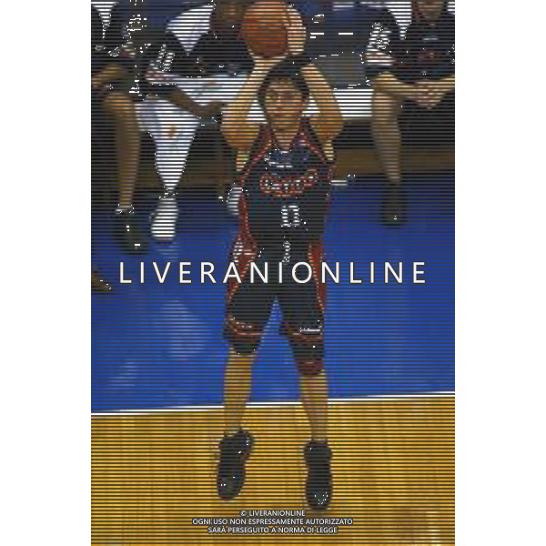 2003 MILANO CAMPIONATO DI BASKET BREIL MILANO LOTTOMATICA ROMA NELLA FOTO DAVIDE BONORA AG ALDO LIVERANI SAS