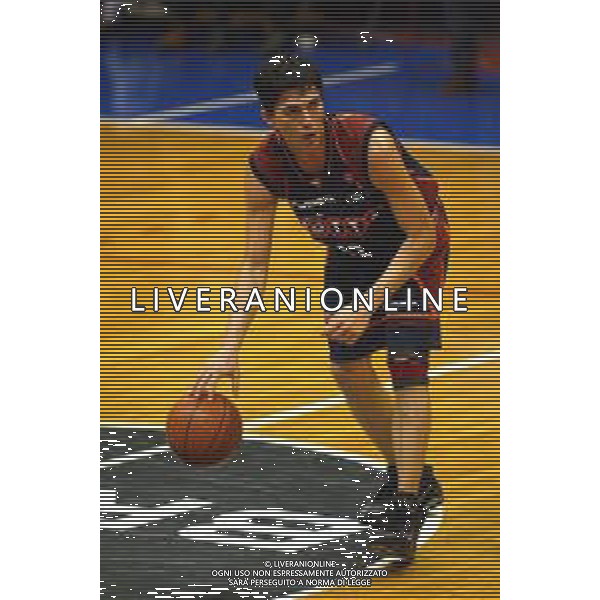 2003 MILANO CAMPIONATO DI BASKET BREIL MILANO LOTTOMATICA ROMA NELLA FOTO DAVIDE BONORA AG ALDO LIVERANI SAS