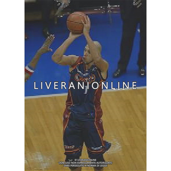 2003 MILANO CAMPIONATO DI BASKET BREIL MILANO LOTTOMATICA ROMA NELLA FOTO CHARLTON MYERS AG ALDO LIVERANI SAS