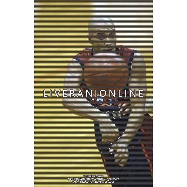 2003 MILANO CAMPIONATO DI BASKET BREIL MILANO LOTTOMATICA ROMA NELLA FOTO CHARLTON MYERS AG ALDO LIVERANI SAS