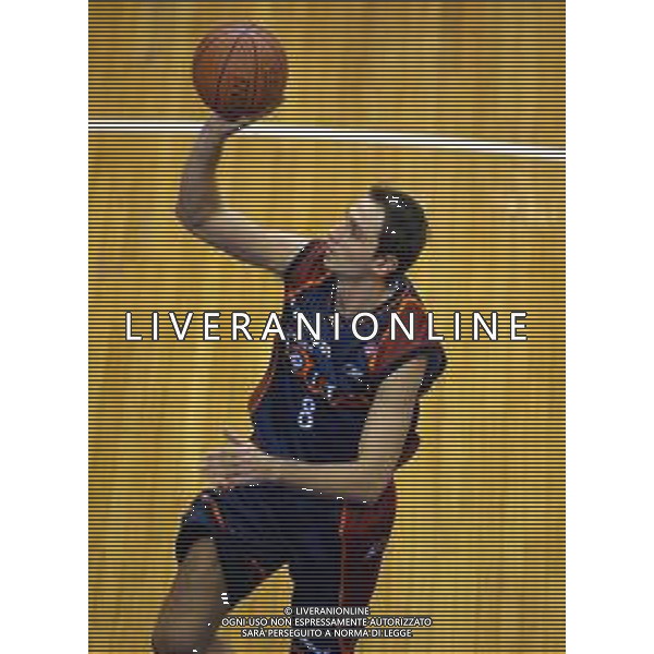 2003 MILANO CAMPIONATO DI BASKET BREIL MILANO LOTTOMATICA ROMA NELLA FOTO ALESSANDRO TONOLLI AG ALDO LIVERANI SAS