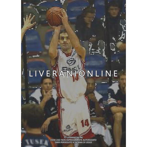 2003 MILANO CAMPIONATO DI BASKET BREIL MILANO LOTTOMATICA ROMA NELLA FOTO MILENKO TOPIC AG ALDO LIVERANI SAS