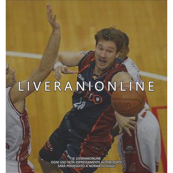 2003 MILANO CAMPIONATO DI BASKET BREIL MILANO LOTTOMATICA ROMA NELLA FOTO MARKO TUSEK AG ALDO LIVERANI SAS